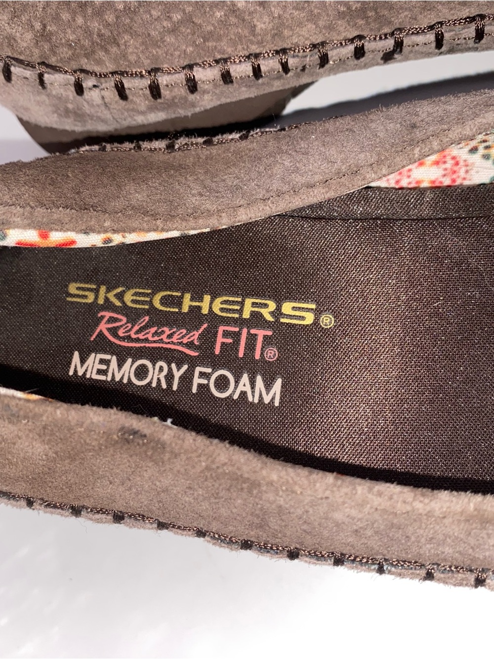 Skechers Women’s Bikers Pedestrian Memory Slip-On Moccasins in Chocolate - Picture 4 of 7